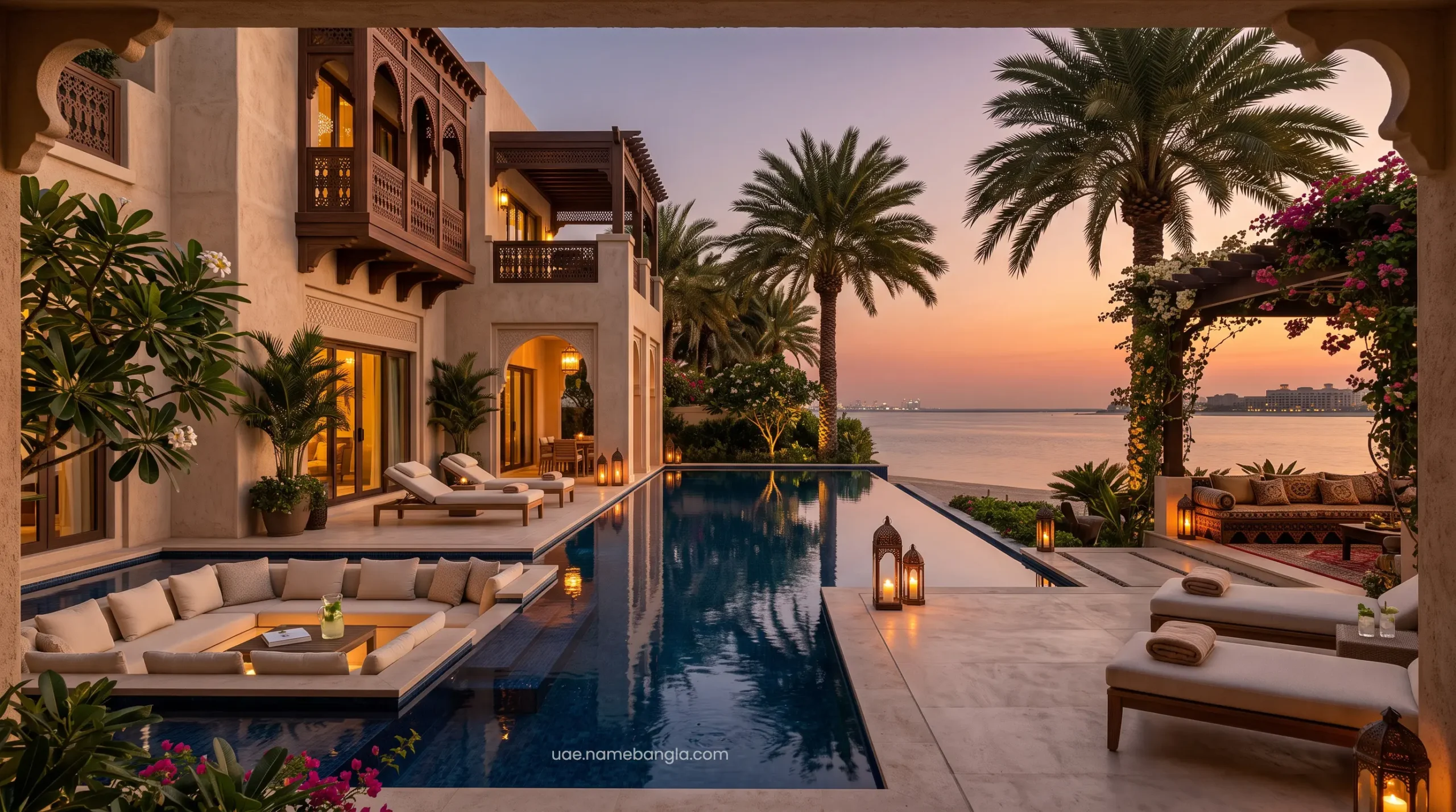 Serene private pool villa in the UAE secured through Agoda VIP Secret Deals.