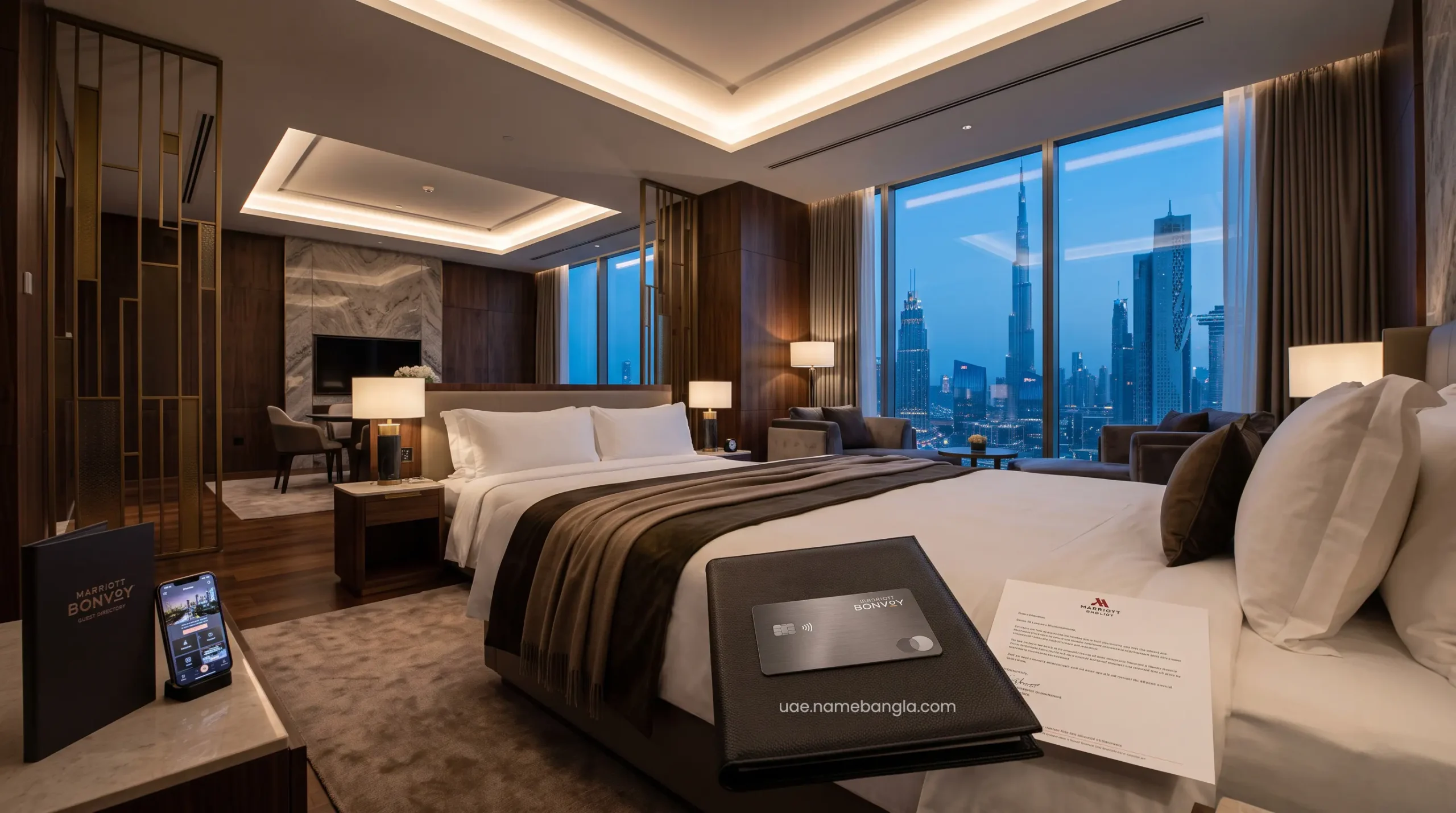 Seamless financial point redemption utilizing Visa Infinite for a Dubai luxury suite upgrade.
